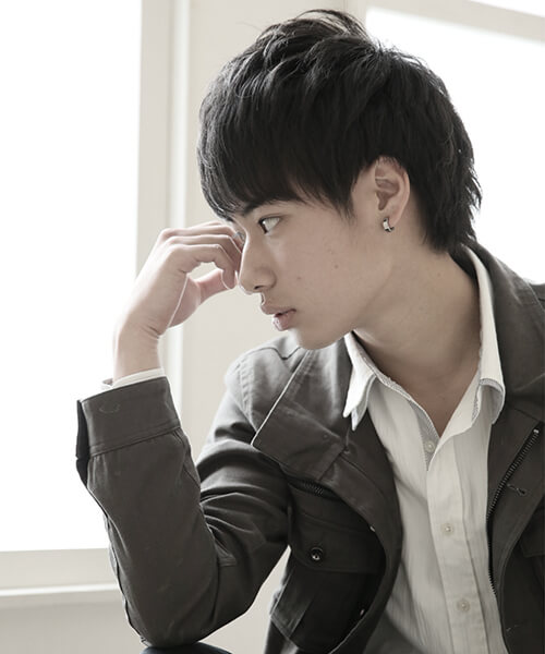 ビジカジセミウェット<br>ツーブロックスタイル