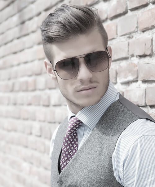 ビジカジHAIR<br>ソフトモヒカン&フェイドSTYLE